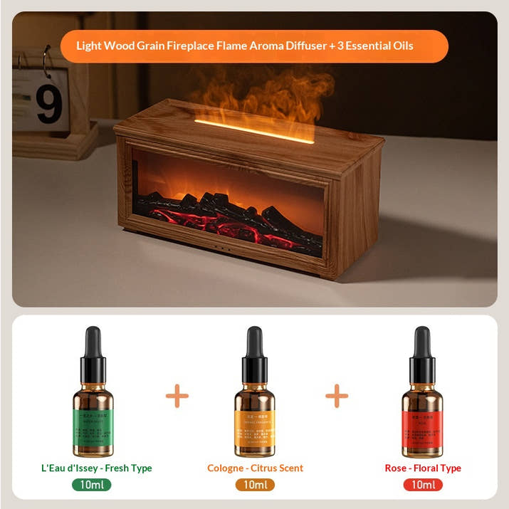 New Fireplace Flame Aroma Diffuser — view 5