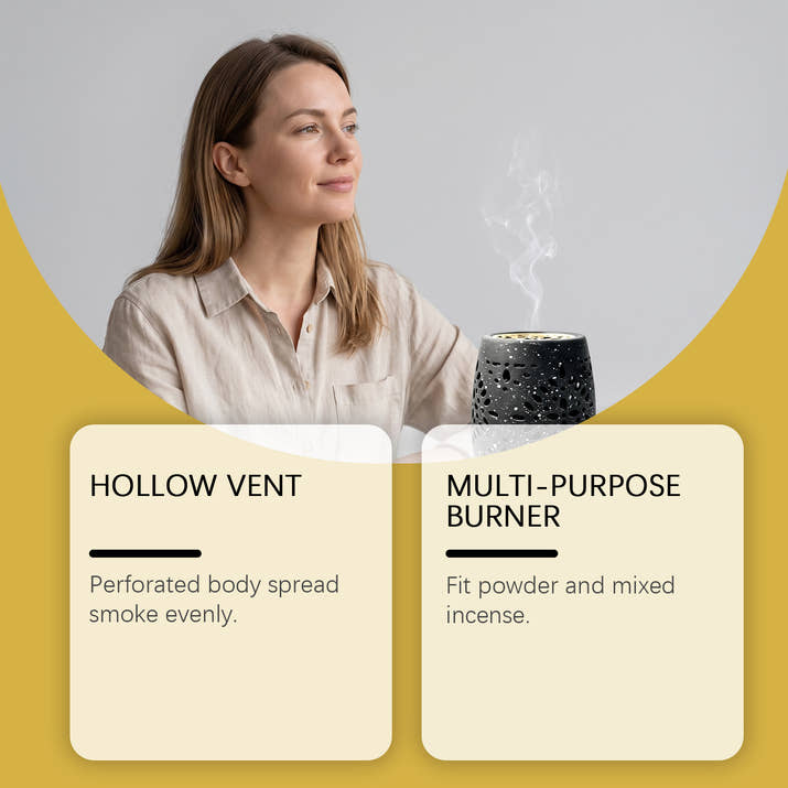 Air Freshener, Ceramic Aroma Burner, Ceramic aroma diffuser — view 5