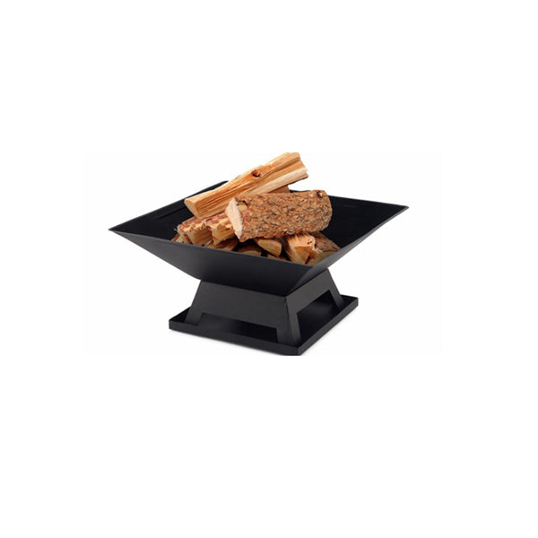 Modernisation Square BBQ Grill Outdoor Heater Garden Outdoor Fireplace Portable Fire Pit Contracted Barbecue Brazier Wood Stove — view 2