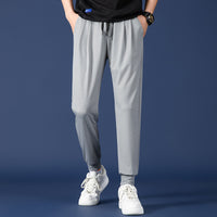 Drawstring Wide-Leg Casual Lounge Pants