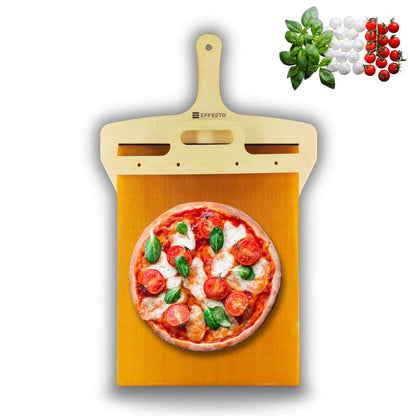 Sliding Pizza Shovel & Non-Stick Cutting Board - Kitchen Baking Tool