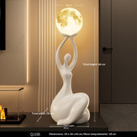 Abstract Figurine Art Piece High-end Floor-standing Ambient Lamp — view 6