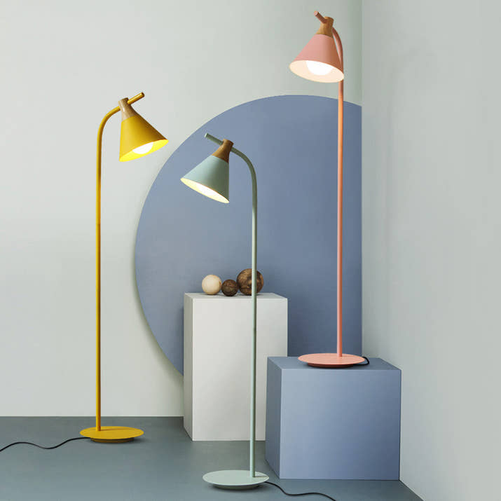Sofa-style Colorful Macaron Floor Lamp — view 5