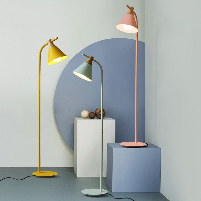 Sofa-style Colorful Macaron Floor Lamp — view 5