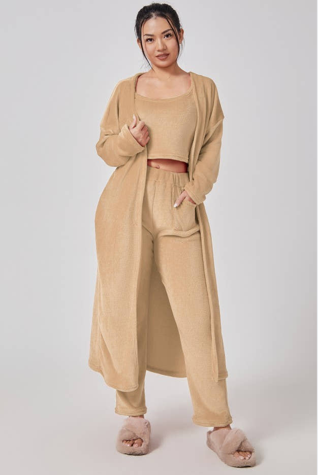 Cozy 3-Piece Pajama & Lounge Set