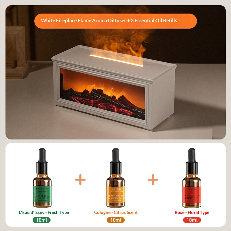 New Fireplace Flame Aroma Diffuser — view 3