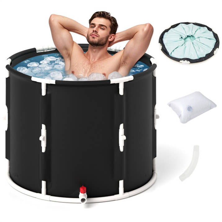 250 L Foldable Ice Bath Tub — view 3