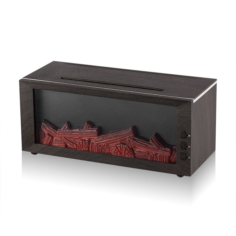 Modern Minimalist Fireplace Aroma Diffuser — view 3