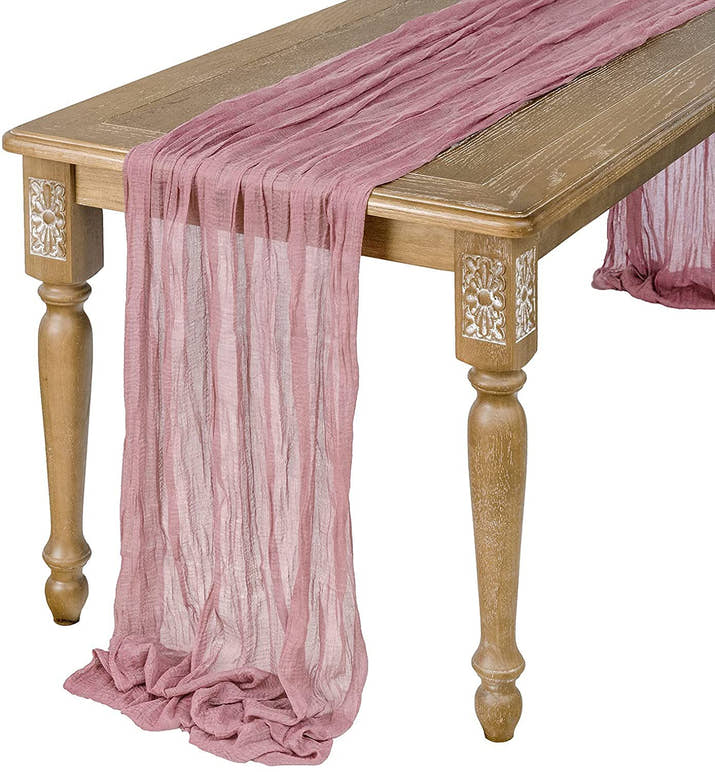 Cloth Scarf Table Runner Party Table Runner Birthday