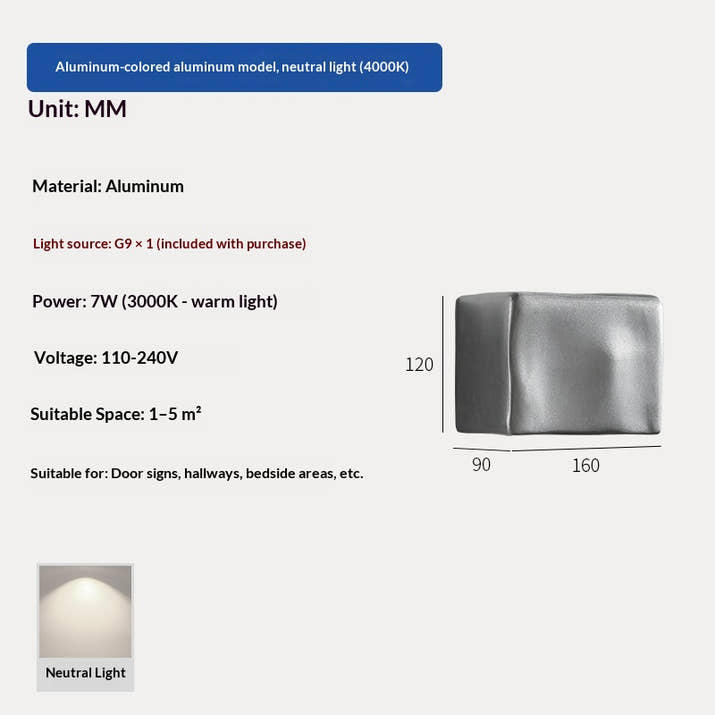 Outdoor Retro Waterproof Wall Lamp — view 2