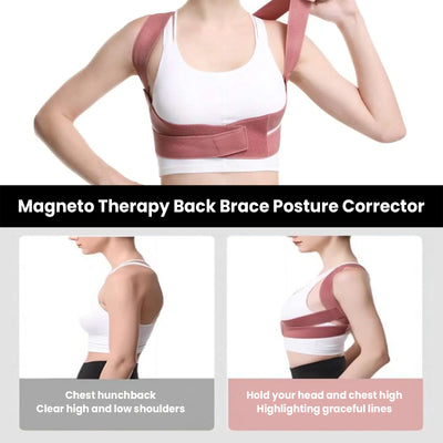 Skin Care Products Magneto Therapy Back Brace Posture Corrector Back Posture