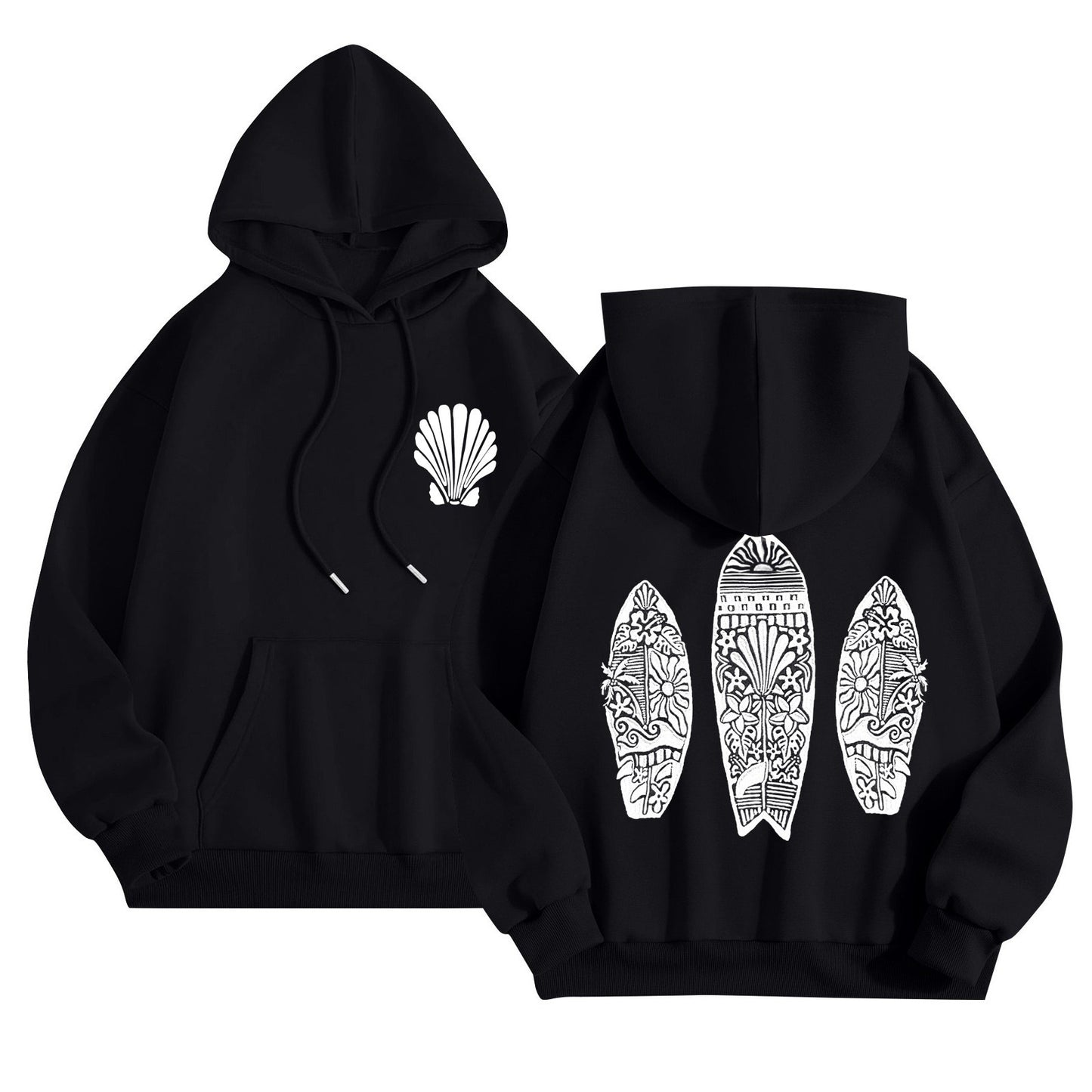 Seashell "Beach Vibes" Hoodie