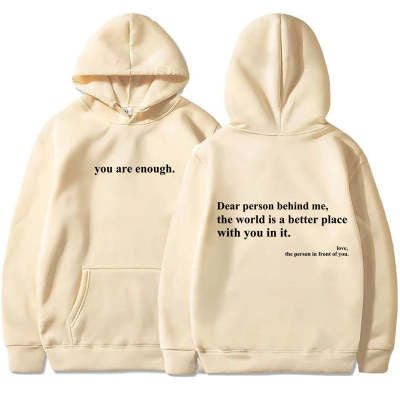 "Dear Person Behind Me" Hoodie