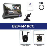 1080P High-Definition Three-Record Driving Recorder