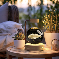 Crystal Ball Cosmic Dinosaur Indoor Night Light Usb Power Warm Bedside