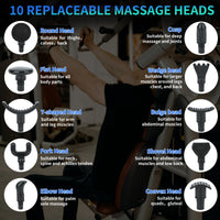 Deep Tissue Massage Gun High Intensity, Powerful Muscle Massager For Fitness Athletes Recovery, Hot-sale, Factory Direct — view 3