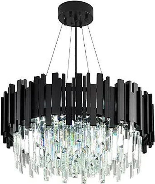 Modern LED Ceiling Light & Pendant Light E14 Crystal Chandelier Dimmable Round — view 6