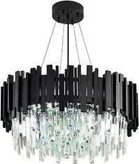 Modern LED Ceiling Light & Pendant Light E14 Crystal Chandelier Dimmable Round — view 6