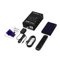 vSeeBox V6 Plus smart media box — what's in the box